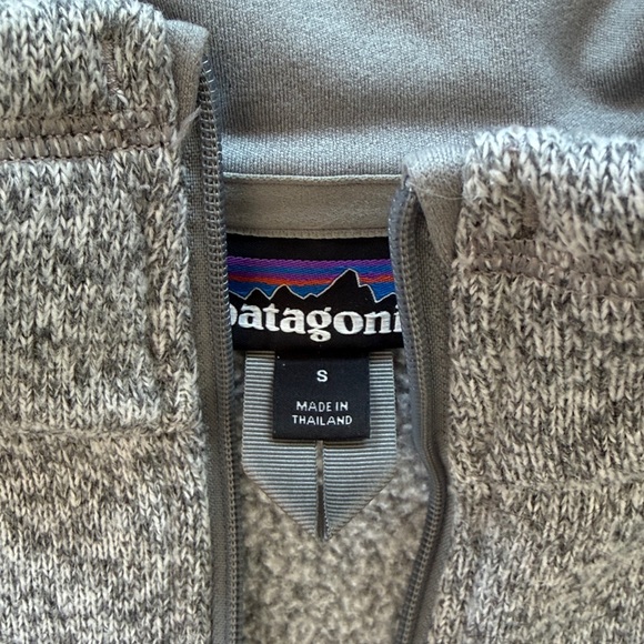 Patagonia Heather Gray Half-Zip Fleece Pullover Small - Picture 2 of 5